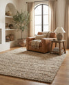 Wellington Luxe Shag Collection Area Rug - Kapiti Rectangle Taupe  lifestyle 44