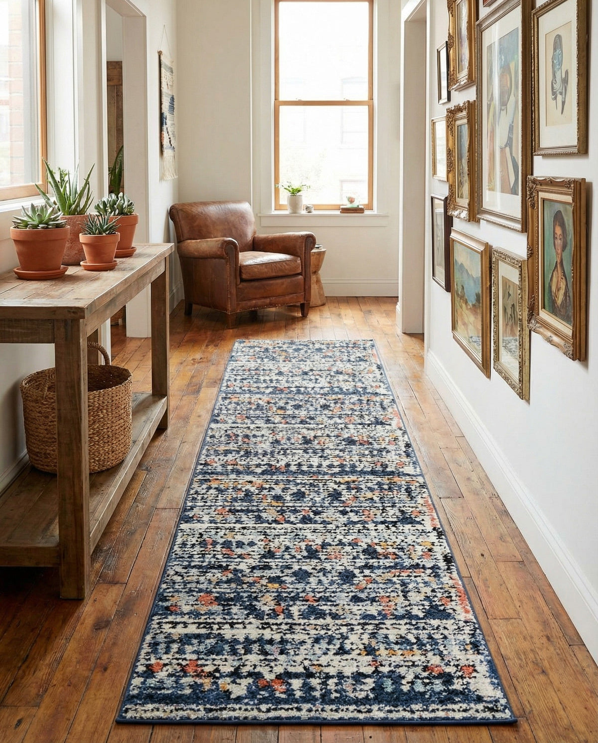Tangier Treasures Collection Area Rug -  Marrakech Runner Multi  lifestyle 91
