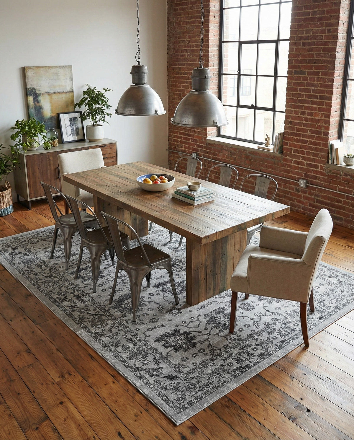 Geneva Terrace Collection Area Rug -  Lausanne Rectangle Light Gray  lifestyle 25