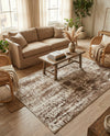 Coastal Haven Collection Area Rug -  Pelican Rectangle Ivory  lifestyle 28