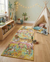Wonder Tykes Collection Area Rug -  Groove Runner Multi  lifestyle 52