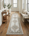 Beverly Grove Collection Area Rug -  Fairfax (Ivory) Runner Ivory  lifestyle 68