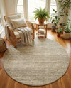 Studio Haven Collection Area Rug -  Gallery (Bone Beige) Round Bone Beige  lifestyle 55