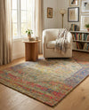 Savannah Threads Collection Area Rug - Sahara Rectangle Multi  lifestyle 32