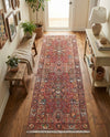 Bazaar Chic Collection Area Rug -  Khouribga Runner Rust Red  lifestyle 49