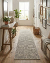 Seville Stripes Collection Area Rug -  Cordoba (Gray) Runner Gray  lifestyle 72
