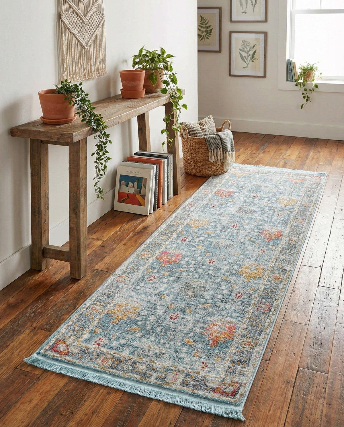 Arcadia Rugs Collection Area Rug -  Olympus Runner Blue  lifestyle 148