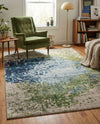 Marrakesh Elegance Collection Area Rug -  Boujad Rectangle Blue  lifestyle 15