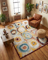 Aegean Elegance Washables Collection Area Rug -  Rhodes Rectangle Multi  lifestyle 26