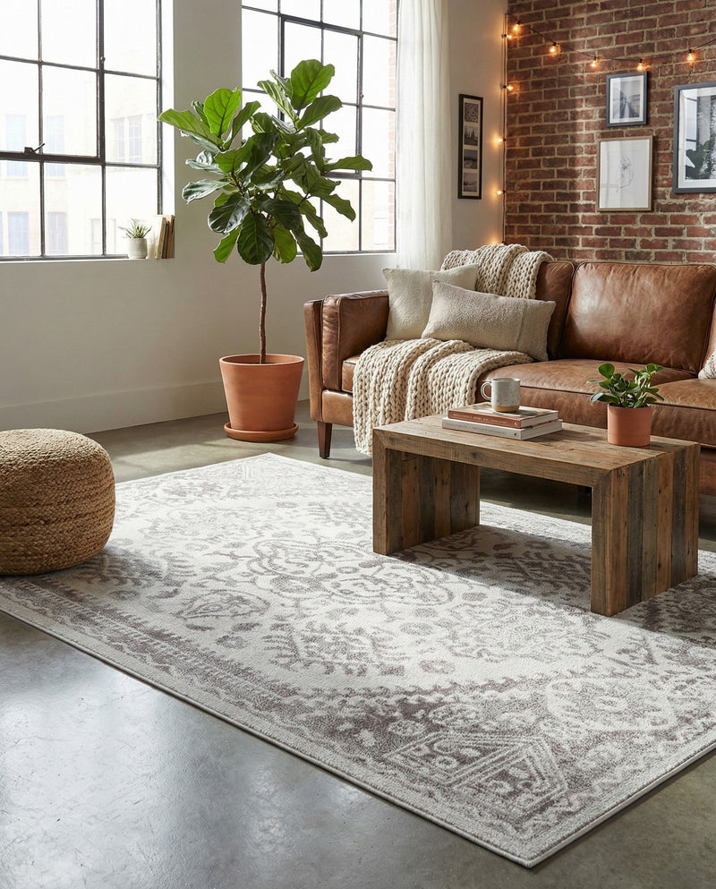 Cambridge Classics Collection Area Rug -  Fitzwilliam (Cream) Rectangle Cream  lifestyle 19