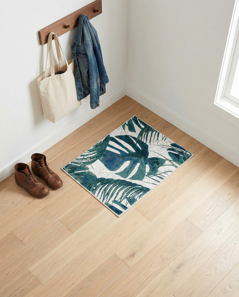 Meadow Breeze Collection Area Rug -  Clover Rectangle Ivory  lifestyle 18
