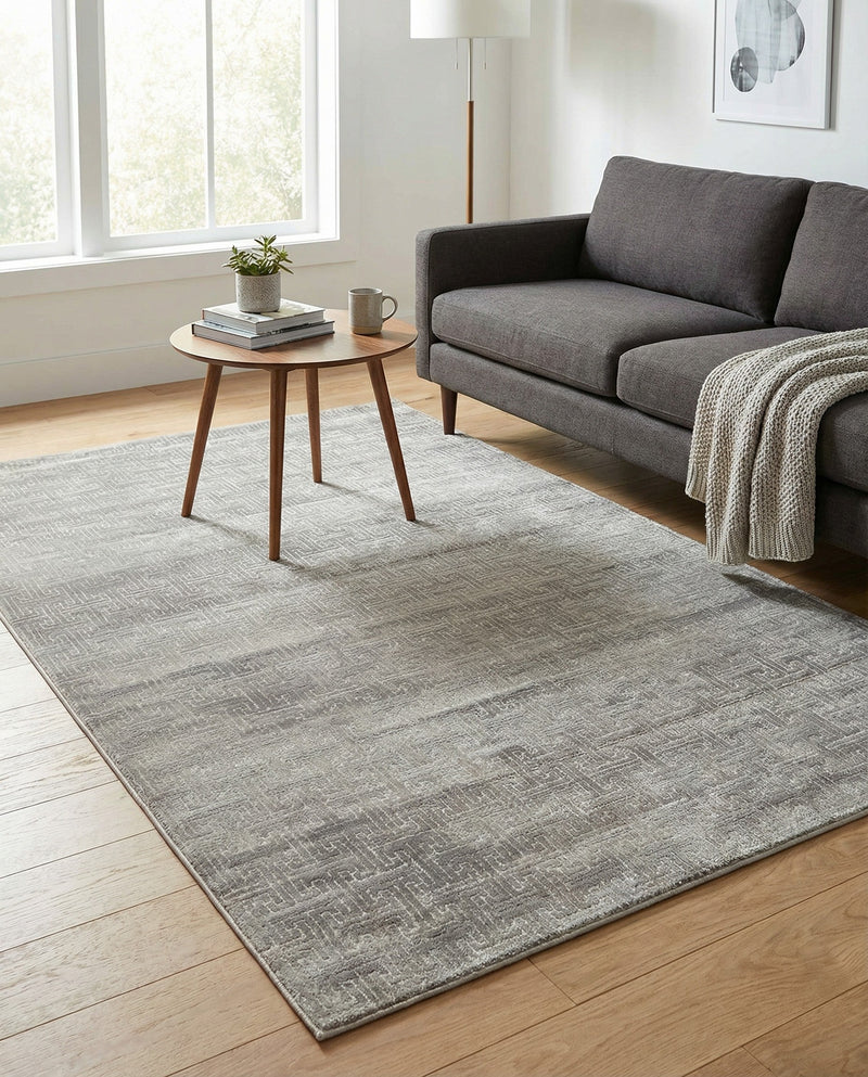 Metro Heights Collection Area Rug -  Hamilton Rectangle Gray  lifestyle 16