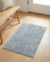 Aegean Elegance Washables Collection Area Rug -  Mykonos Rectangle Ivory Blue  lifestyle 27