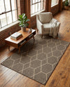 Sahara Sands Collection Area Rug -  Faiyum Rectangle Brown  lifestyle 10