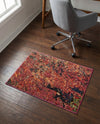 Autumnal Tapestry Collection Area Rug -  Chromaticville Rectangle Multi  lifestyle 19