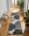 Copenhagen Edge Collection Area Rug -  Amager Runner Multi  lifestyle 66
