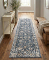 Cascade Range Collection Area Rug -  Shasta (Blue) Runner Blue  lifestyle 64