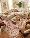 Georgetown Rugs Collection Area Rug - Dupont (Light Multi) Rectangle Light Multi  lifestyle 29