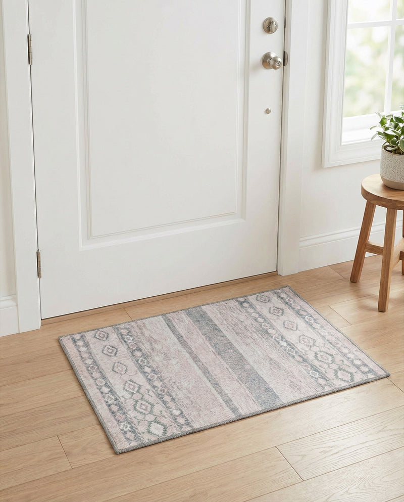 Heritage Elegance Collection Area Rug -  Edinburgh Rectangle Gray  lifestyle 36
