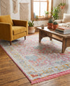 Arcadia Rugs Collection Area Rug -  Olympus Rectangle Pink  lifestyle 49