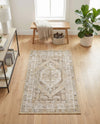 Patio Heritage Collection Area Rug -  Augusta (Natural) Rectangle Natural  lifestyle 27