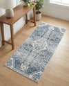 Coastal Haven Collection Area Rug -  Shoreline Runner Gray  lifestyle 77