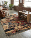 Neptune Elegance Collection Area Rug - Triton Rectangle Multi  lifestyle 11