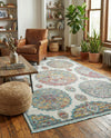 Arcadia Rugs Collection Area Rug -  Atlantis (Cream) Rectangle Cream  lifestyle 9