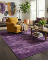Sahara Essence Collection Area Rug - Oasis (Purple) Rectangle Purple  lifestyle 25