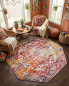 Georgetown Rugs Collection Area Rug - Dupont (Multi) Octagon Multi  lifestyle 85