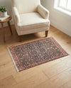 Bazaar Chic Collection Area Rug -  Tangier Rectangle Navy Blue  lifestyle 6