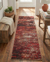 Sahara Essence Collection Area Rug - Oasis (Rust Red) Runner Rust Red  lifestyle 30