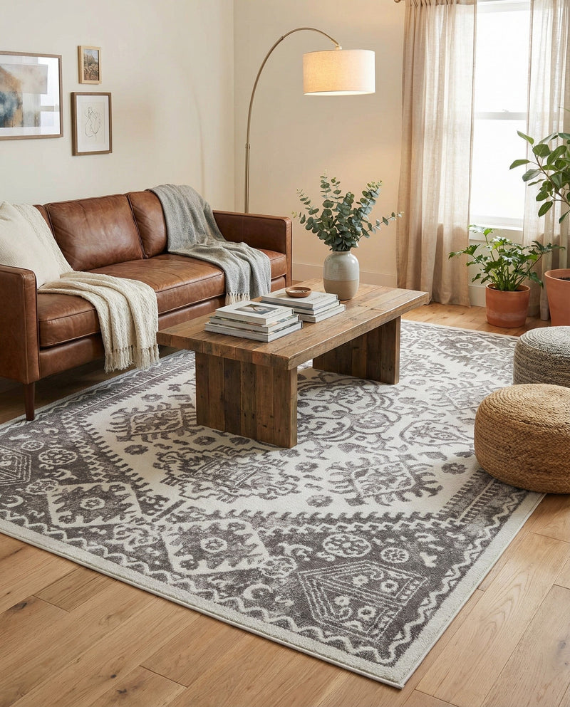 Cambridge Classics Collection Area Rug -  Fitzwilliam (Cream) Rectangle Cream  lifestyle 4