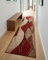 Autumn Meadow Collection Area Rug -  Emberglow Runner Multi  lifestyle 64