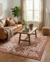 Urban Oasis Rugs Collection Area Rug -  Penthouse (Rust Red) Rectangle Rust Red  lifestyle 17