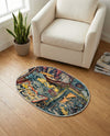 Autumnal Tapestry Collection Area Rug - Harvestville Oval Multi  lifestyle 79