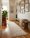 Lattice Gardens Collection Area Rug -  Bloomfield (Beige and Light Brown) Runner Beige and Light Brown  lifestyle 76