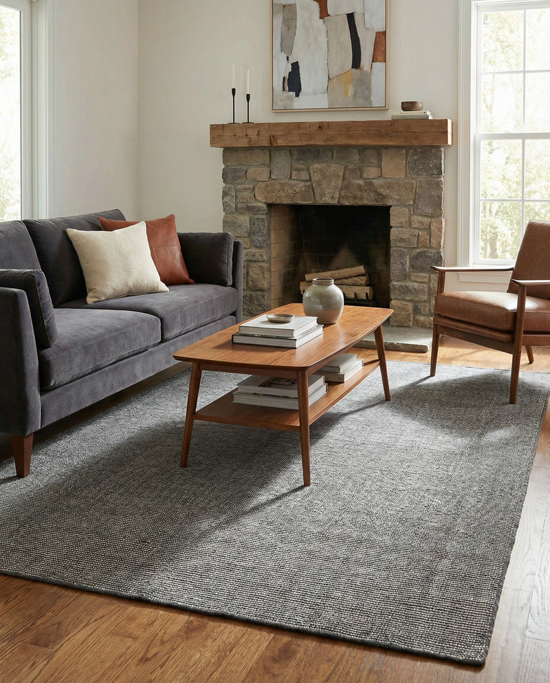 Berkshire Estate Collection Area Rug - Windsor (Earl Grey) Rectangle Earl Grey  lifestyle 21