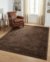 Horizon Collection Area Rug -  Apex (Brown) Rectangle Brown  lifestyle 11