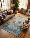Caribbean Breeze Collection Area Rug -  Yucatan Rectangle Multi  lifestyle 9