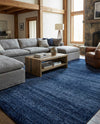 Studio Haven Collection Area Rug -  Gallery (Navy Blue) Rectangle Navy Blue  lifestyle 23