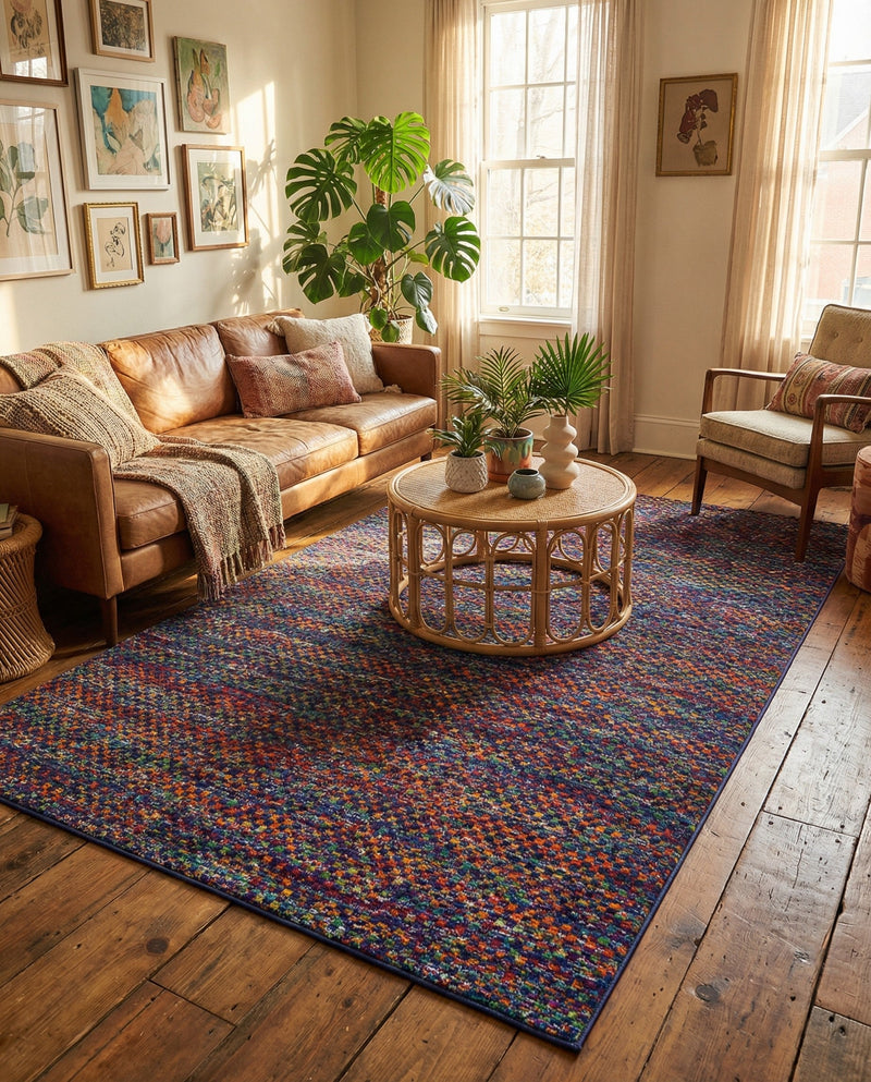 Caribbean Cove Collection Area Rug -  Mayreau Rectangle Multi  lifestyle 7