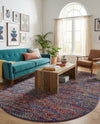 Caribbean Cove Collection Area Rug -  Mayreau Oval Multi  lifestyle 17