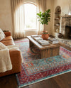 Bazaar Chic Collection Area Rug -  Nador Rectangle Multi  lifestyle 18