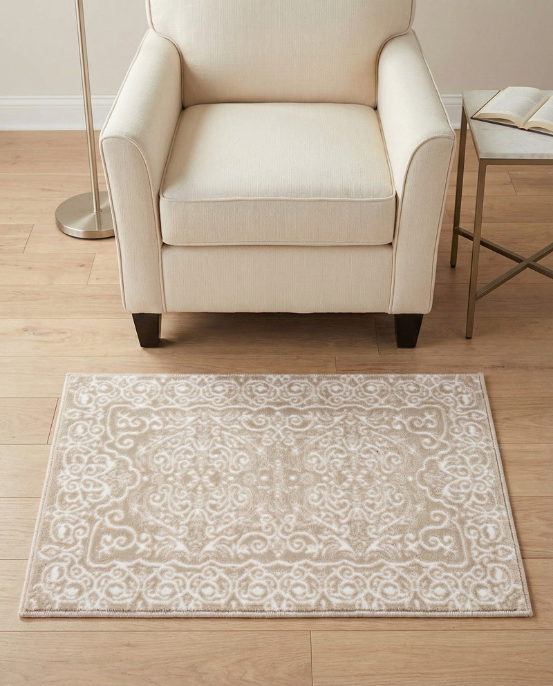 Andes Summit Collection Area Rug -  Lanín Rectangle Beige  lifestyle 7