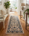 Casablanca Tapestry Collection Area Rug -  Marrakech (Ivory) Runner Ivory  lifestyle 46