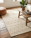 Savannah Weave Collection Area Rug - Serengeti Rectangle Ivory  lifestyle 20