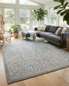 Savannah Sojourn Collection Area Rug - Serengeti Rectangle Gray  lifestyle 44