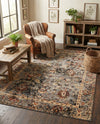 Neptune Elegance Collection Area Rug -  Galatea (Blue) Rectangle Blue  lifestyle 9