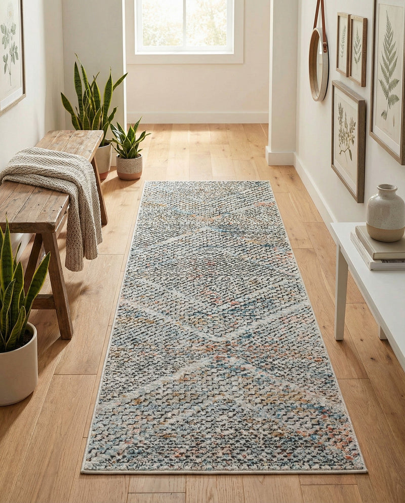 Dresden Elegance Collection Area Rug -  Freiberg Runner Multi  lifestyle 62